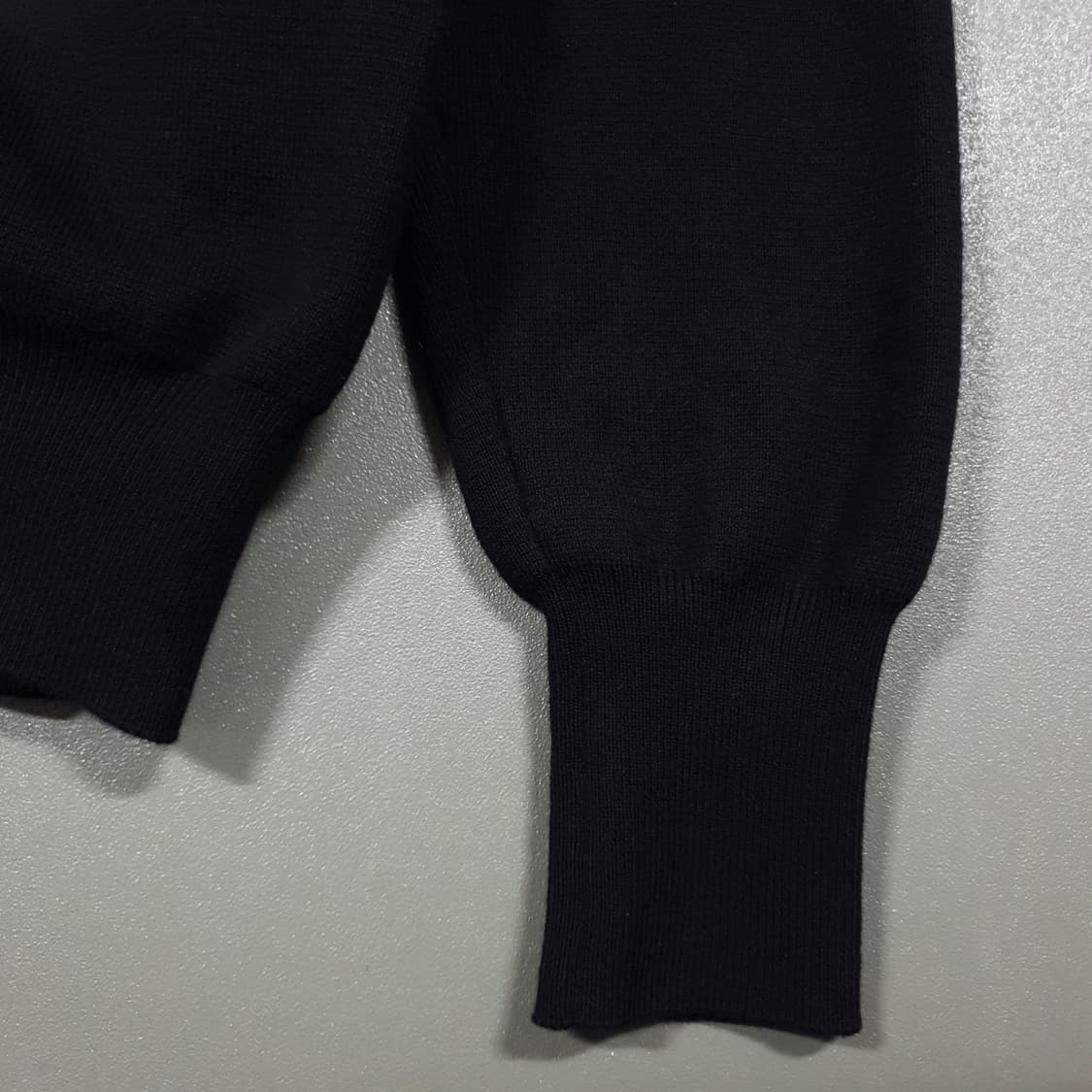 론트 X 깡 스타일리스트 한정판 콜라보 파인 코튼 가디건 블랙 XL 상품이미지5