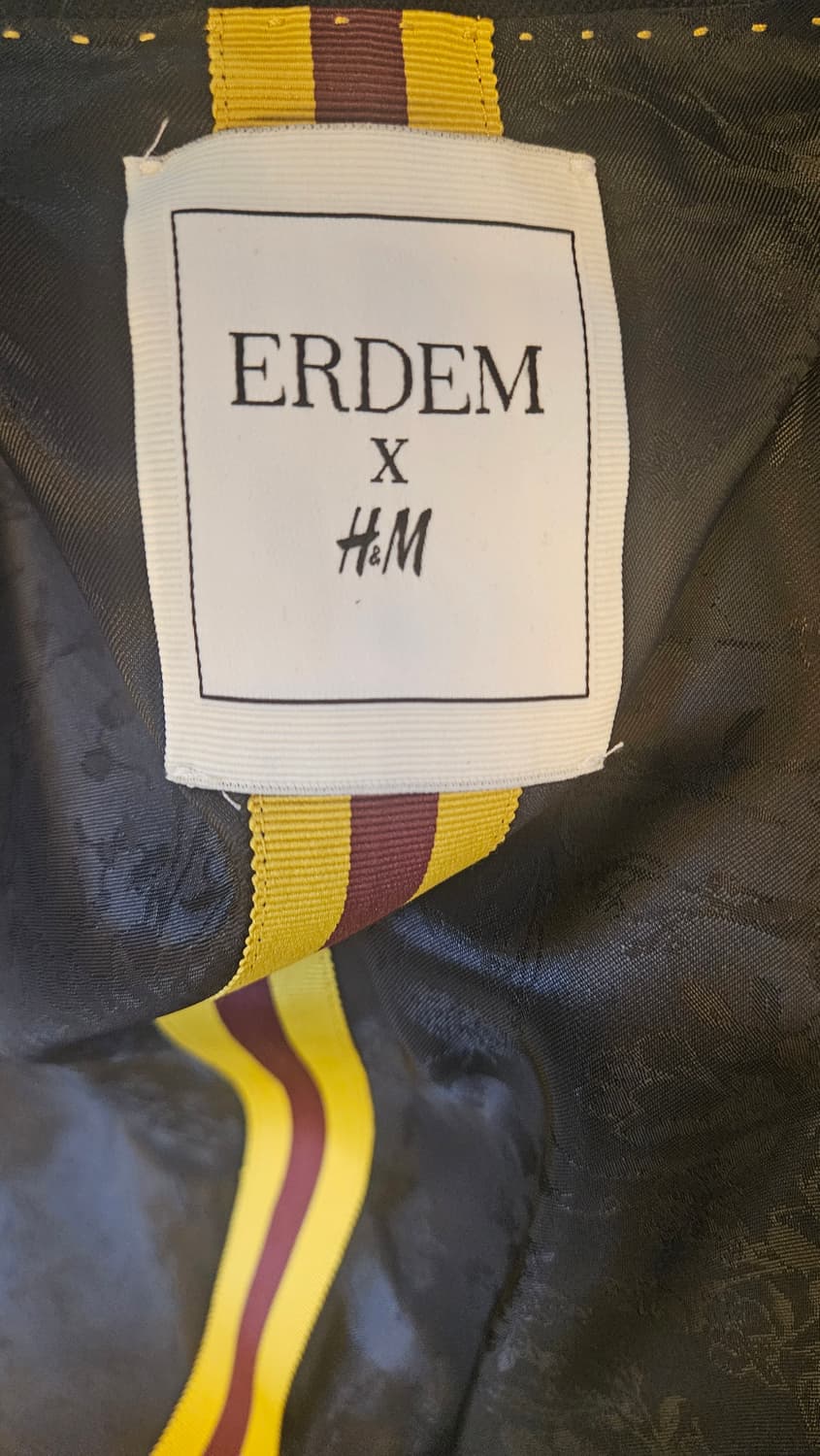 ERDEM X H&M 체크 블레이저 (EUR 46)새상품 상품이미지3