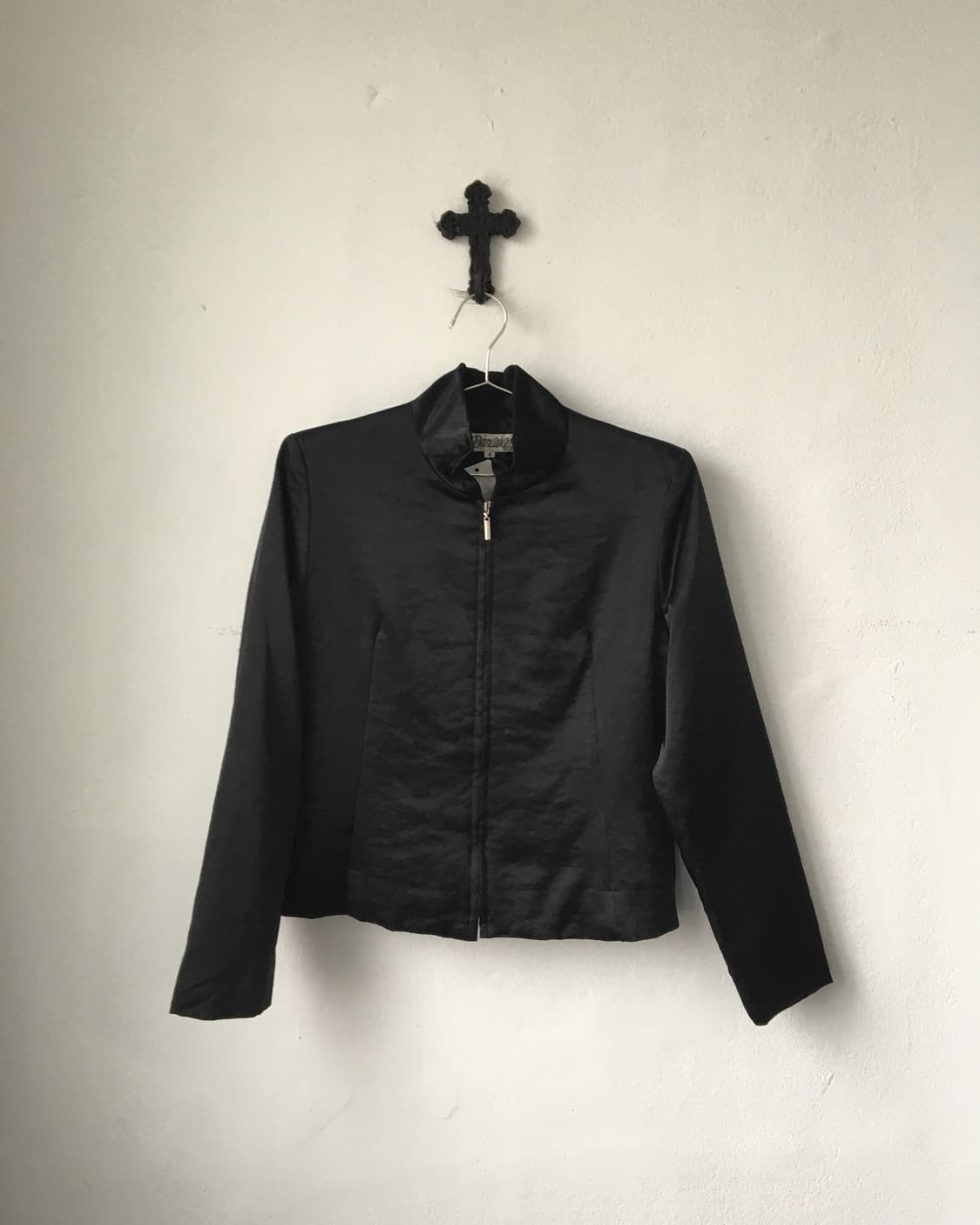 Glossy high neck zip up 상품이미지2