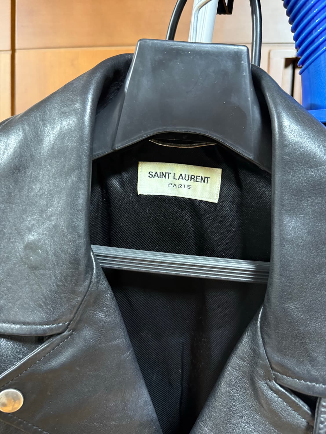 [48] 생로랑 L17 카프스킨 라이더자켓 상품이미지4