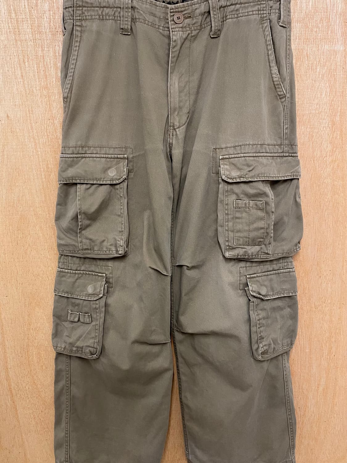 VTG wide double cargo pants 일본 빈티지 더블카고 상품이미지5