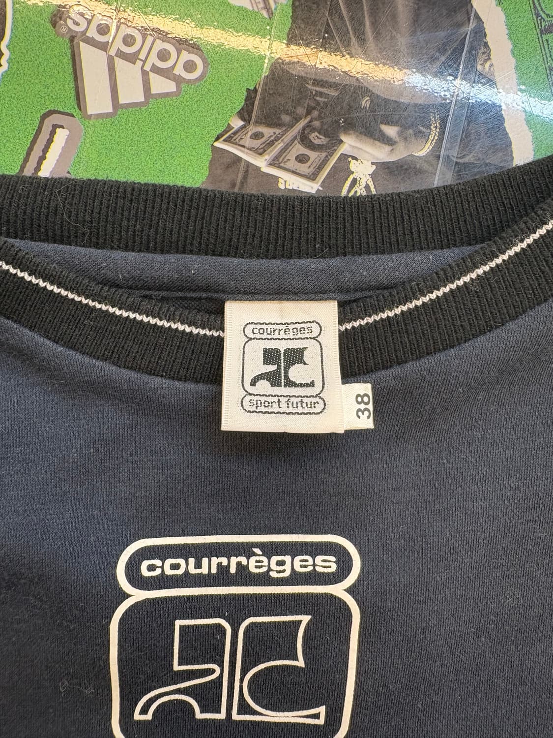 꾸레쥬 로고 롱슬리브 상품이미지3