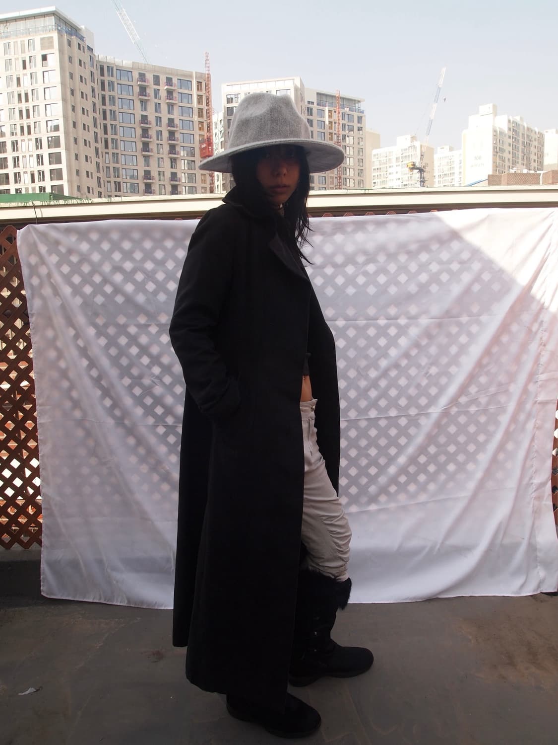 VTG 스웨이드 코트 상품이미지4