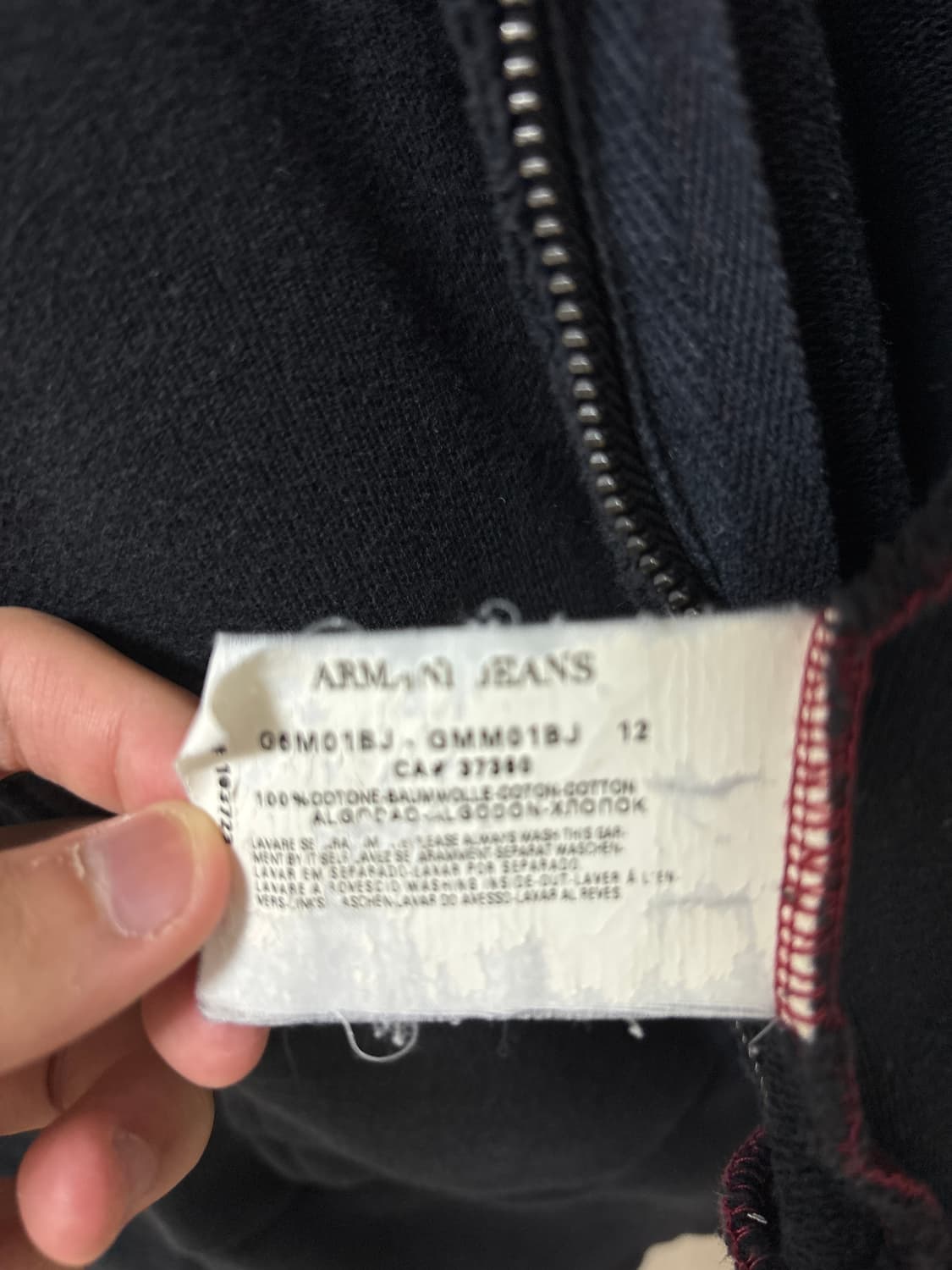 Vintage Armani  hoodie 상품이미지3