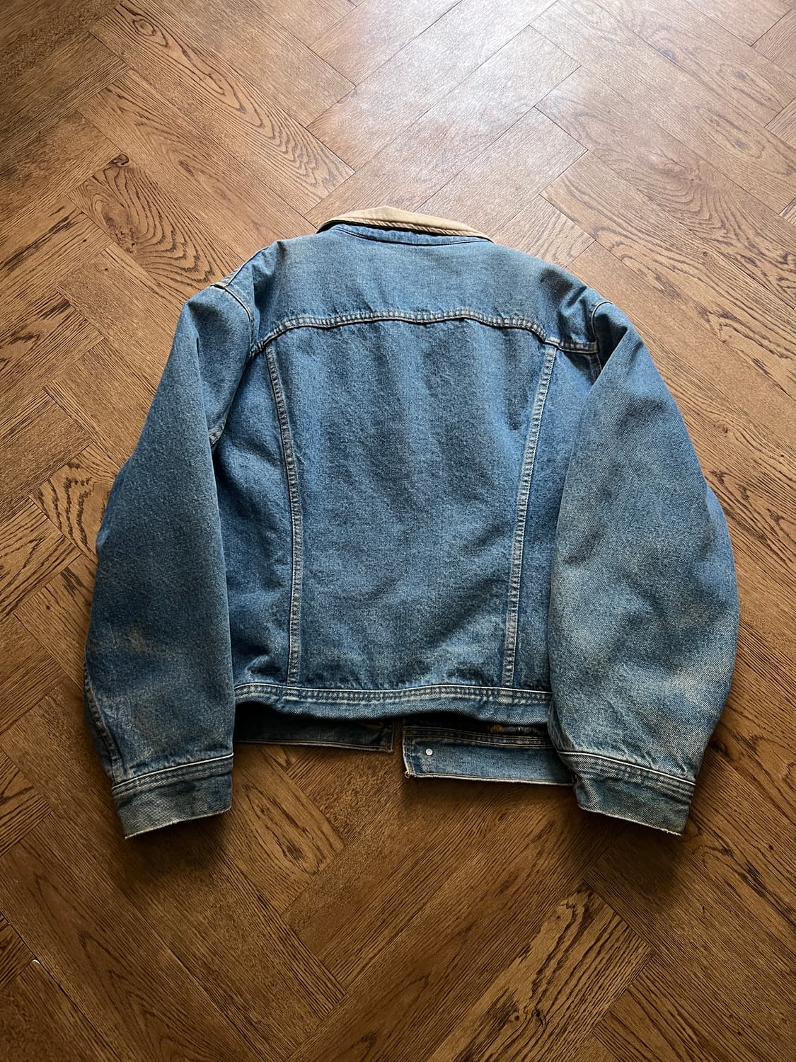 [2XL]90's Lee USA 스톰라이더 블랭킷 데님 트러커 자켓 R2 상품이미지9