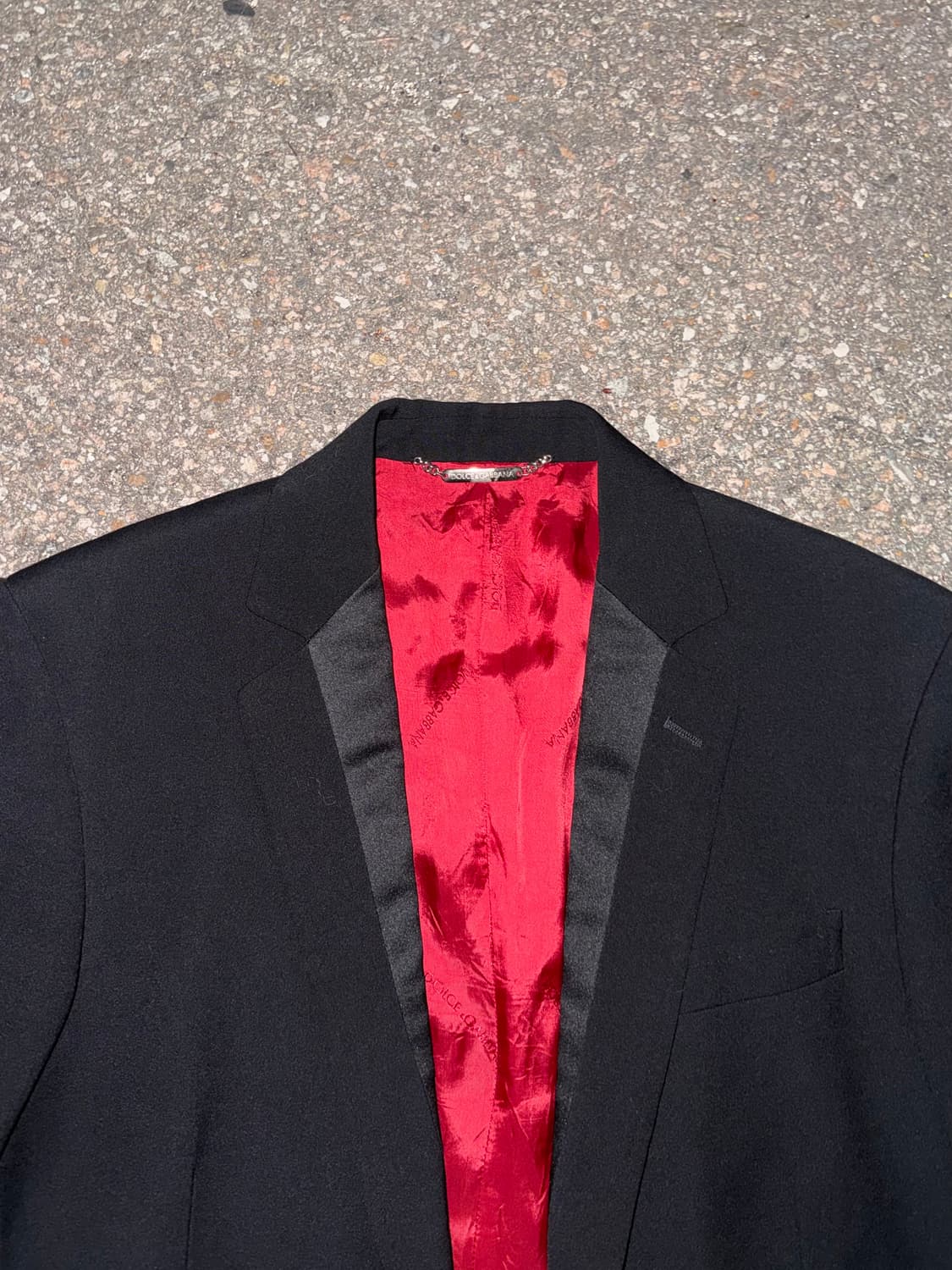 Dolce & Gabbana Martini line Tuxedo coat 상품이미지4