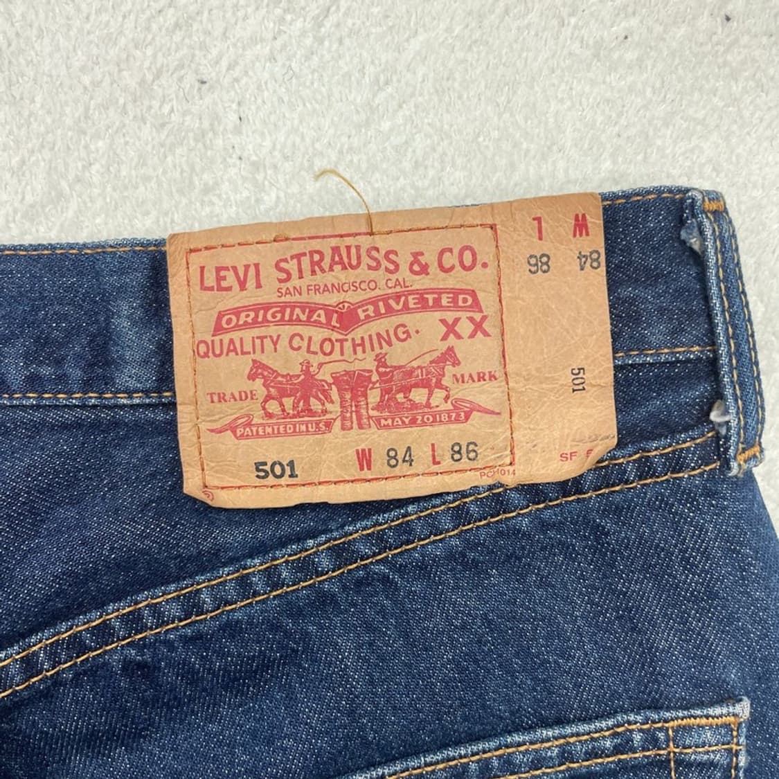 LEVI'S 501 W84 L86 상품이미지5