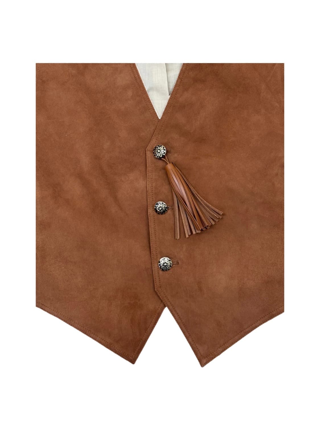 A Douvres Italian goat suede vest 상품이미지2