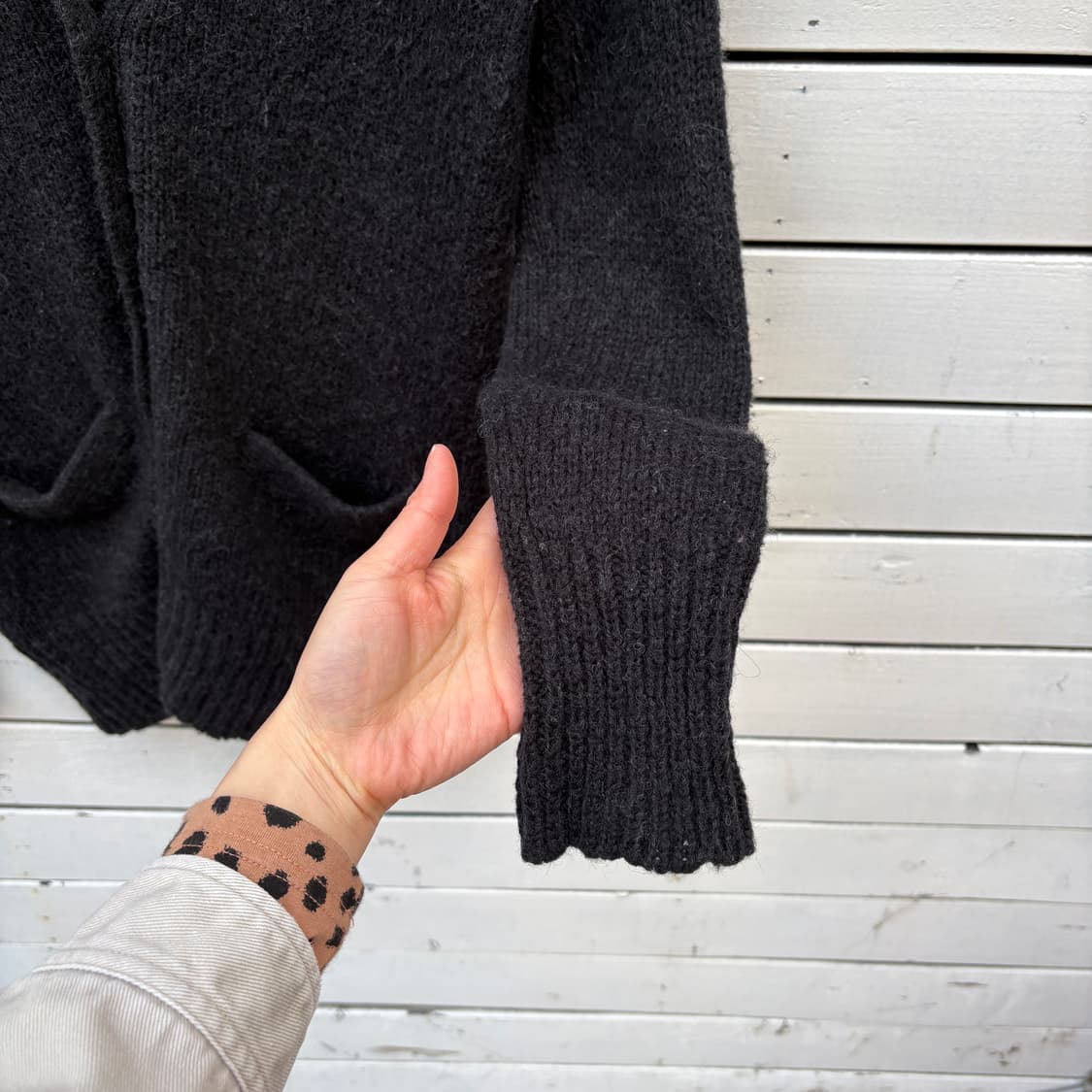 Polo 폴로 데님앤서플라이 울 니트 가디건 상품이미지4