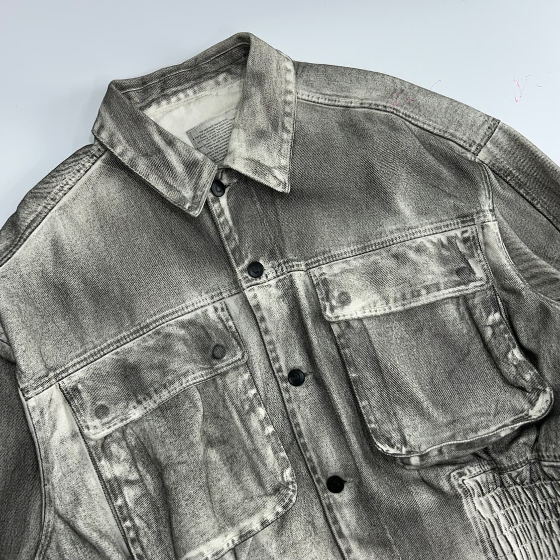 Maison mined 메종미네드 빈티지 워싱 데님 자켓 상품이미지5