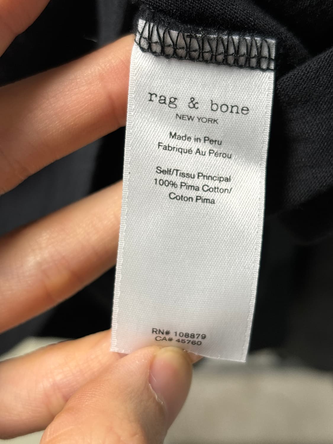 Rag&bone 싱글스티치 티셔츠 상품이미지8