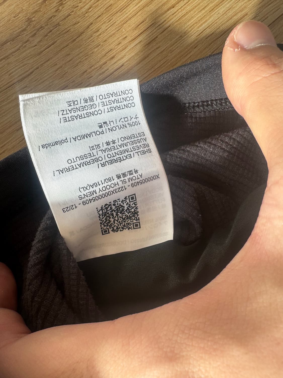 아크테릭스 아톰sl 후디 블랙 상품이미지3