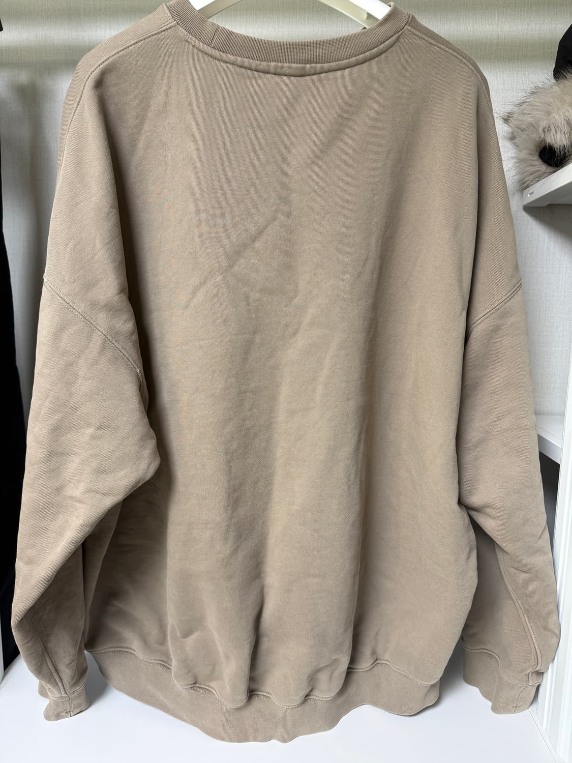 [2] AW23 모이프 스웻 셋업 올리브 그레이 상품이미지4