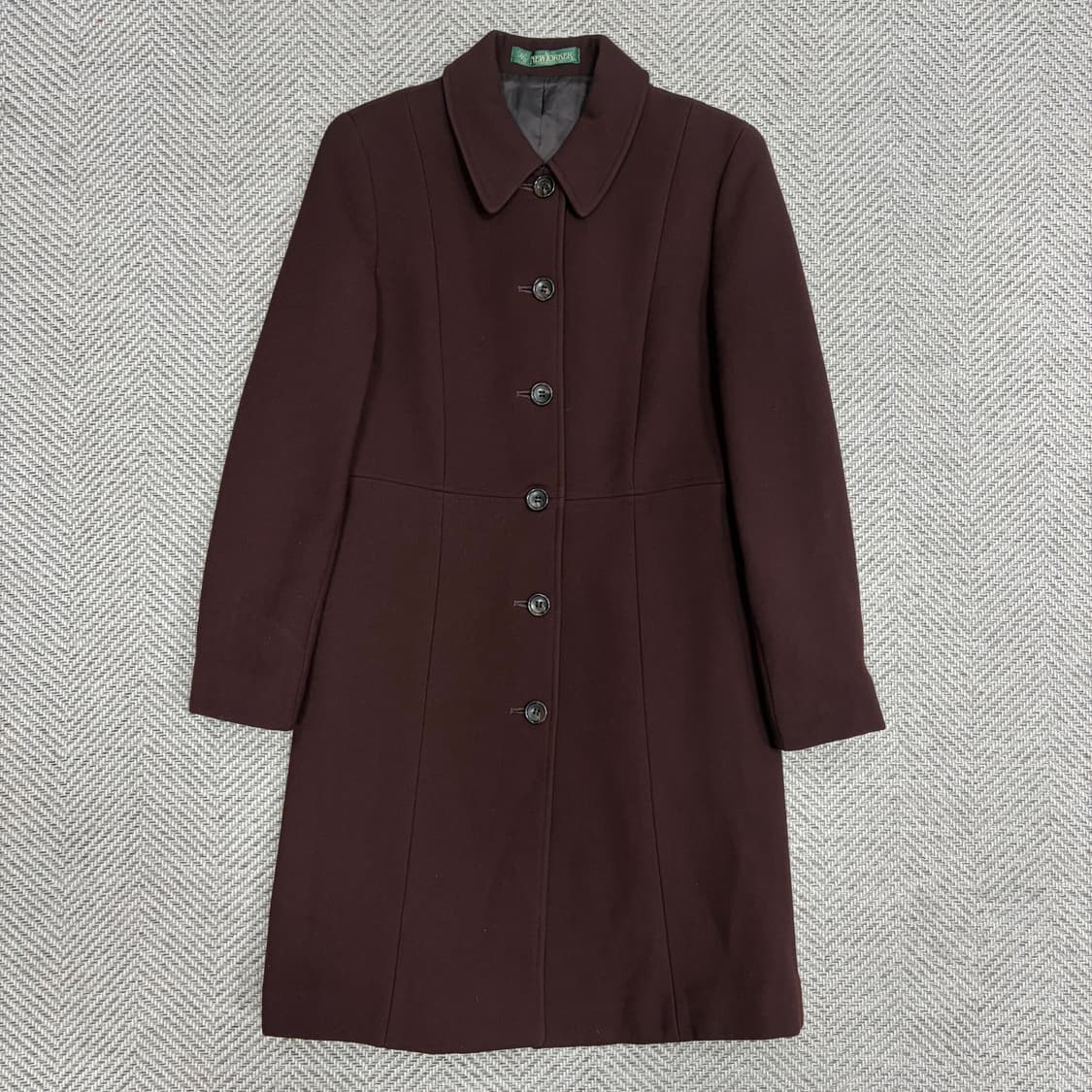 뉴요커 클래식 울 코트 v1188 상품이미지1