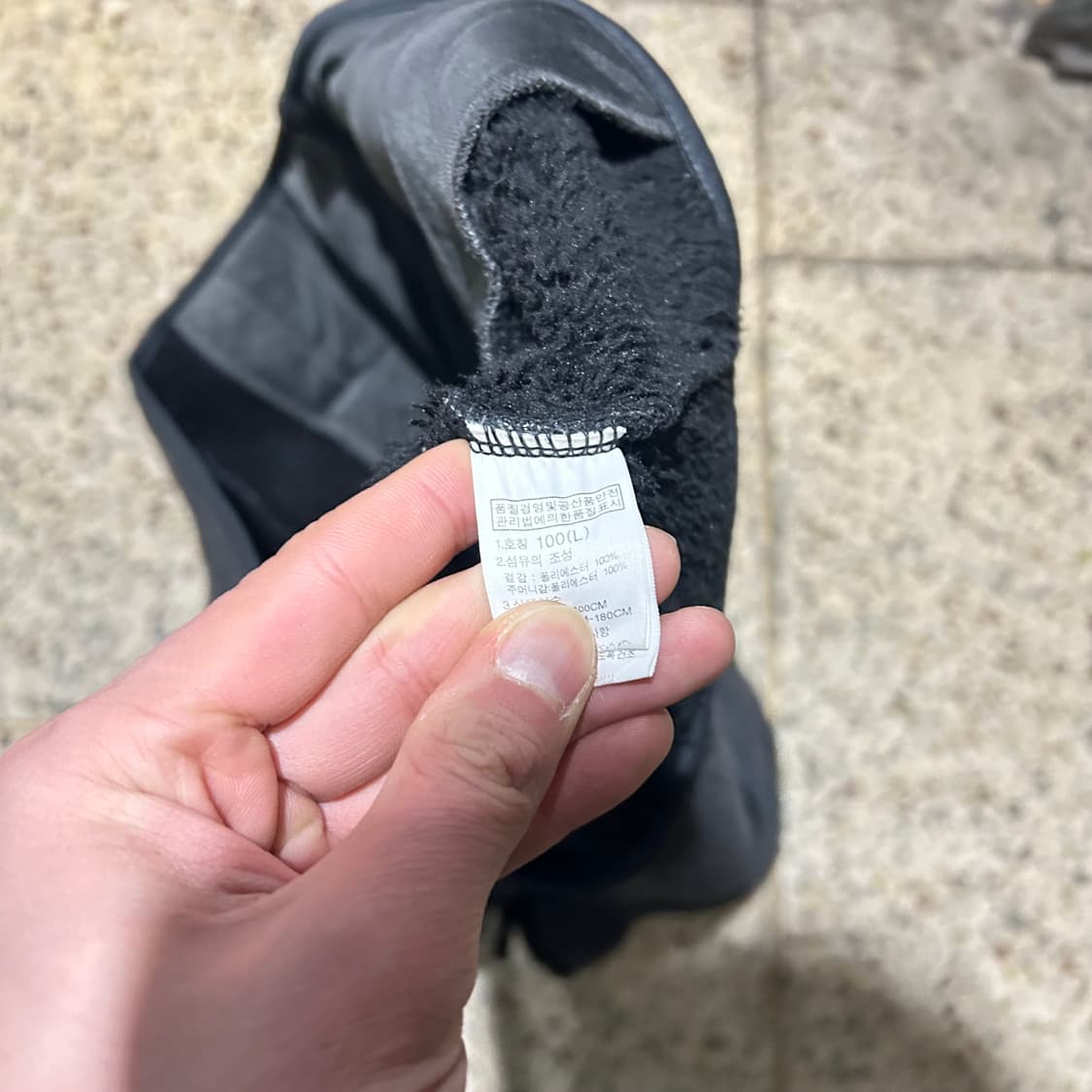 노스페이스(THE NORTH FACE) 블랙 플리스 상품이미지5