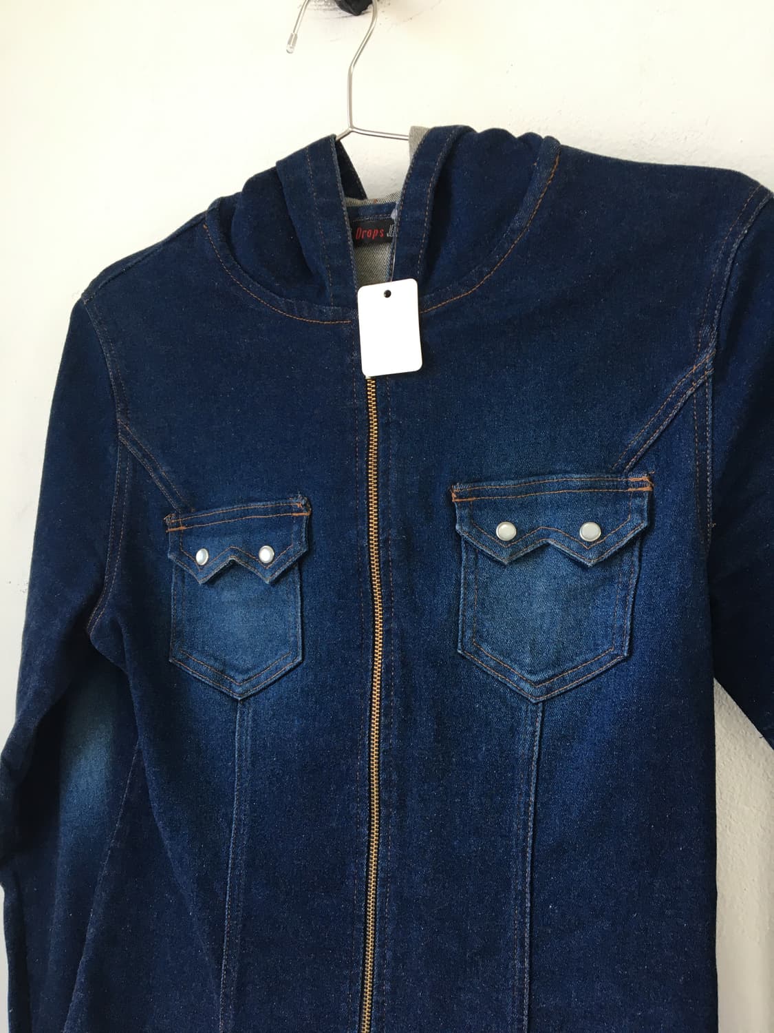 Hood denim zip up 상품이미지4