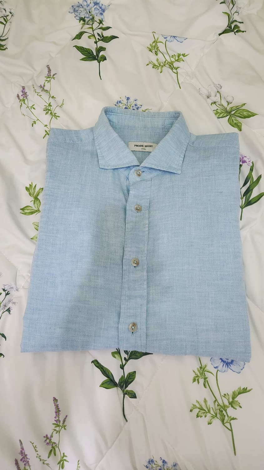 프로드셔츠 린넨셔츠 48 100사이즈 상품이미지1