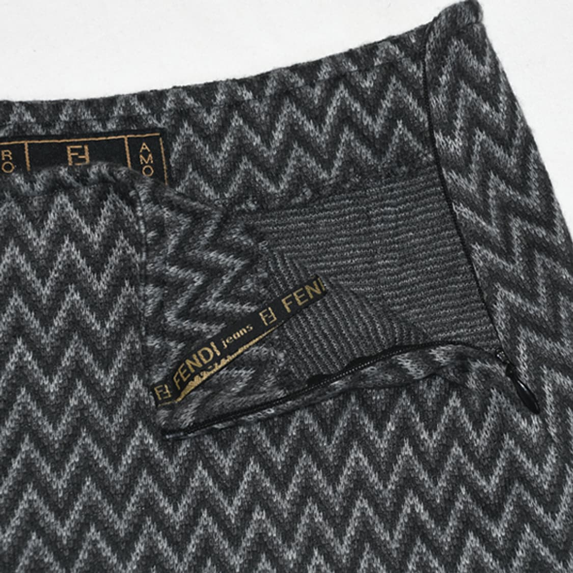 made in italy FENDI JEANS 빈티지울니트스커트 상품이미지6