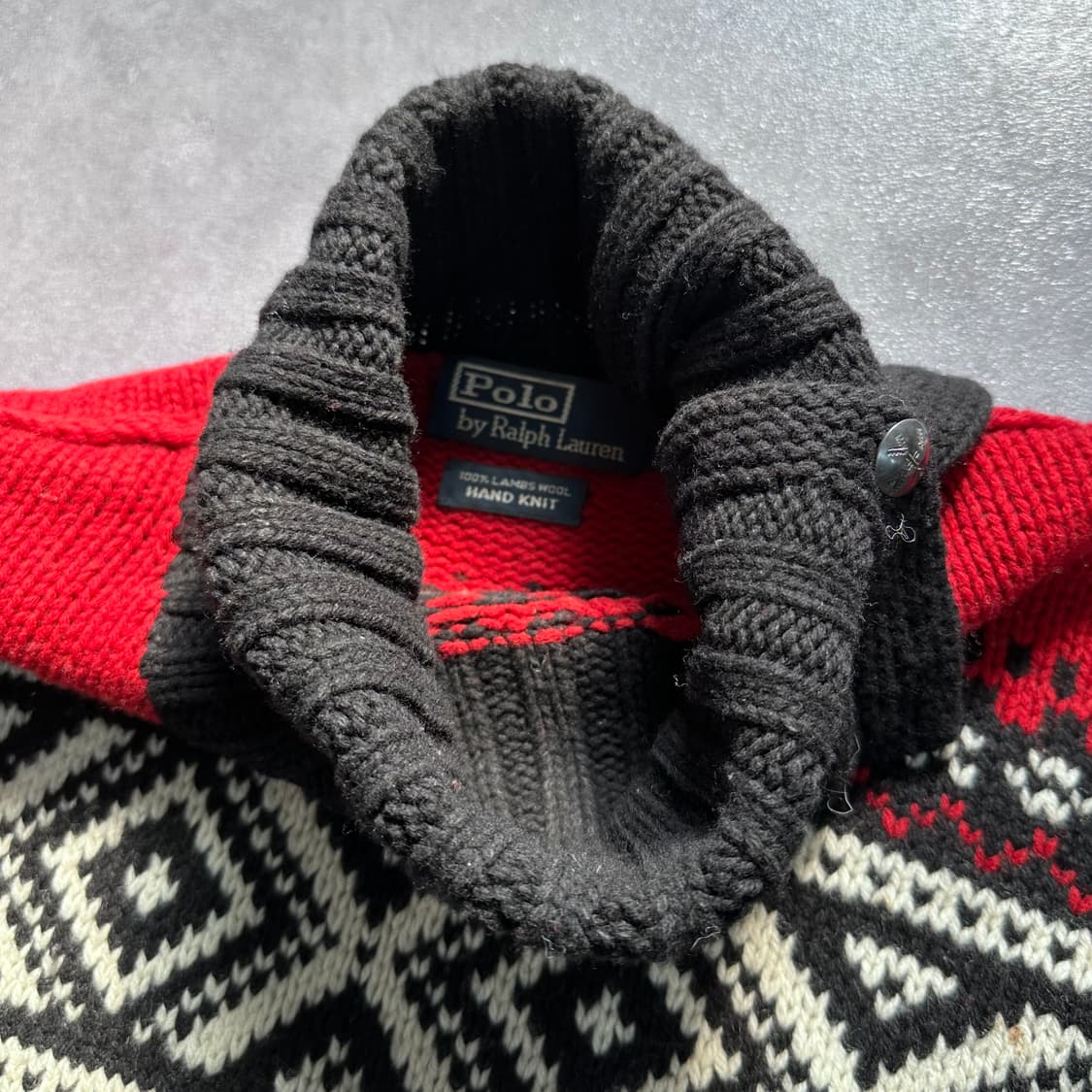 폴로 울 노르딕 핸드 니트 (va.94) 상품이미지6
