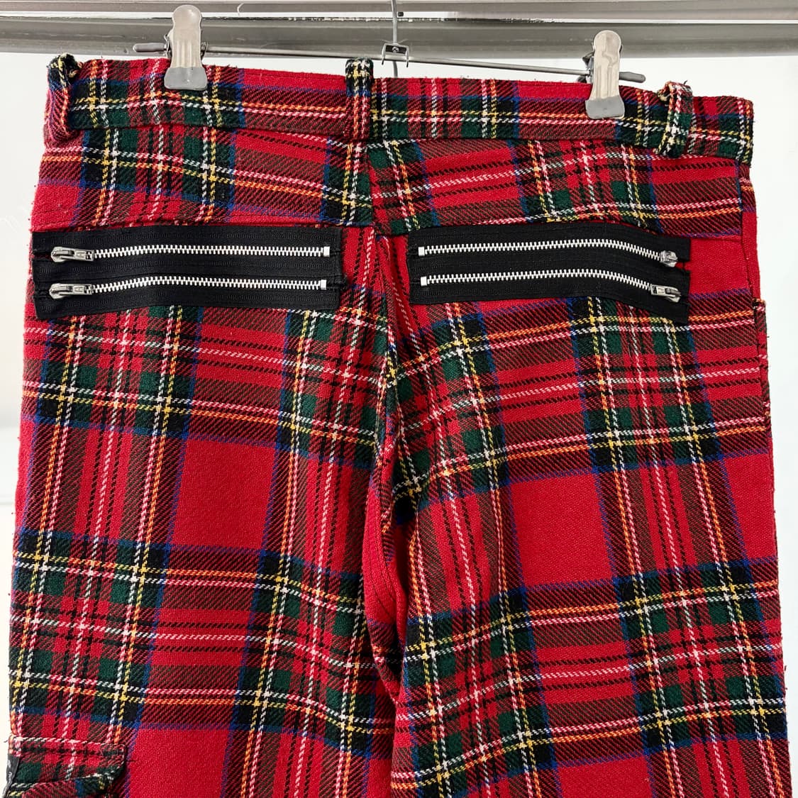 Tiger of London 멀티지퍼 타탄체크 펑크 팬츠 상품이미지8