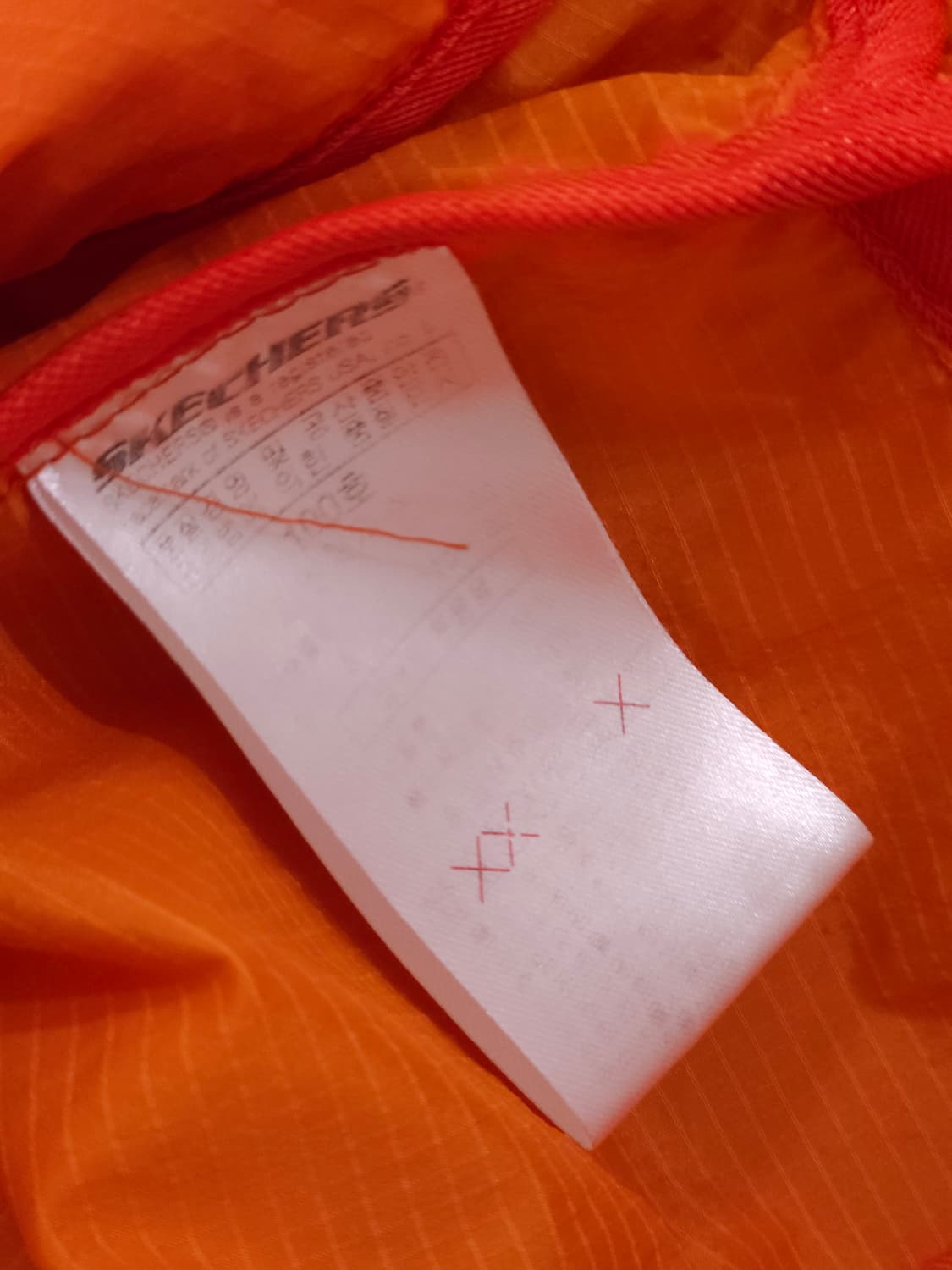 [100] 스케쳐스 비비드 오렌지 홑겹 후드 바람막이 자켓 상품이미지7