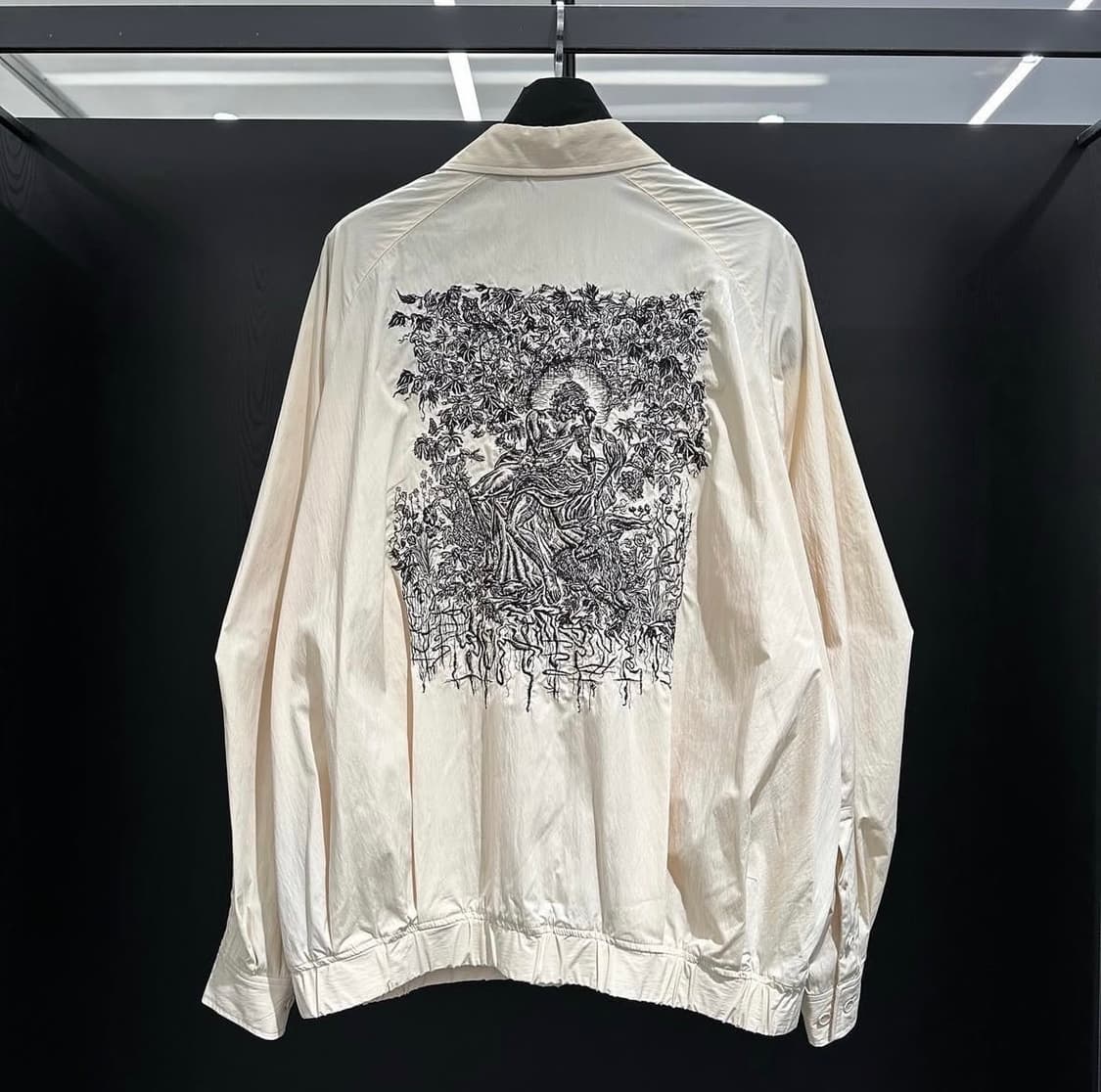 송지오 컬렉션 아트워크 코쿤 셔츠 상품이미지1