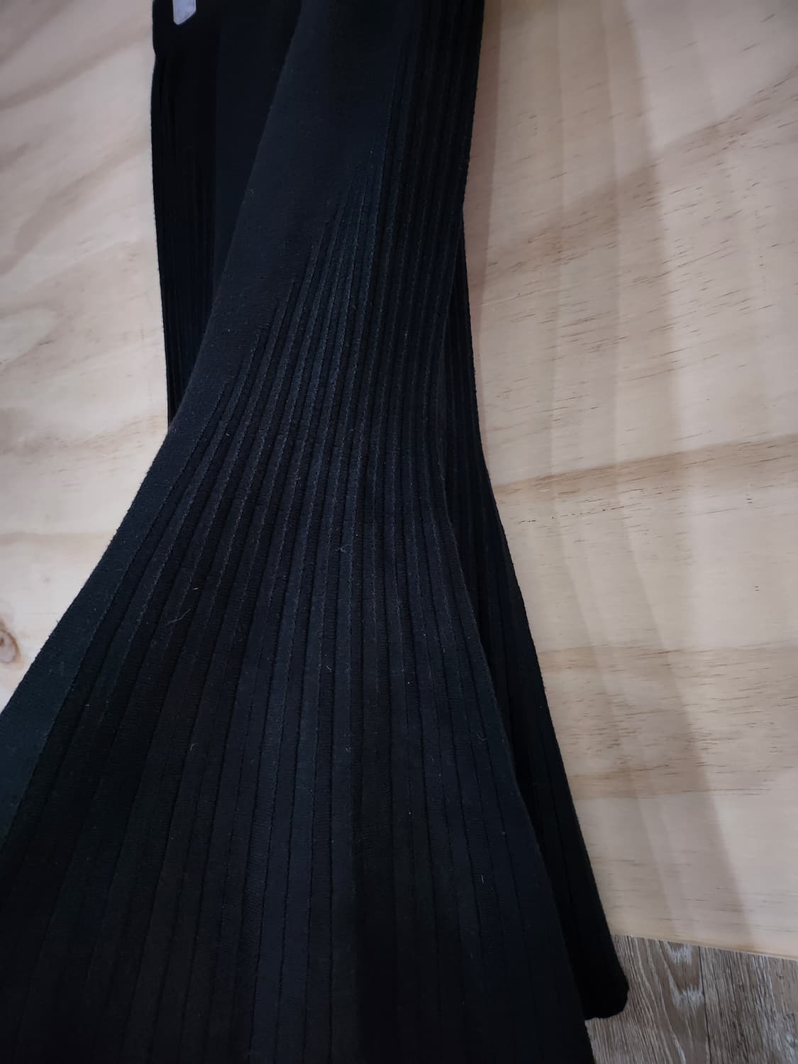 438) 니트 플레어 스커트 상품이미지4