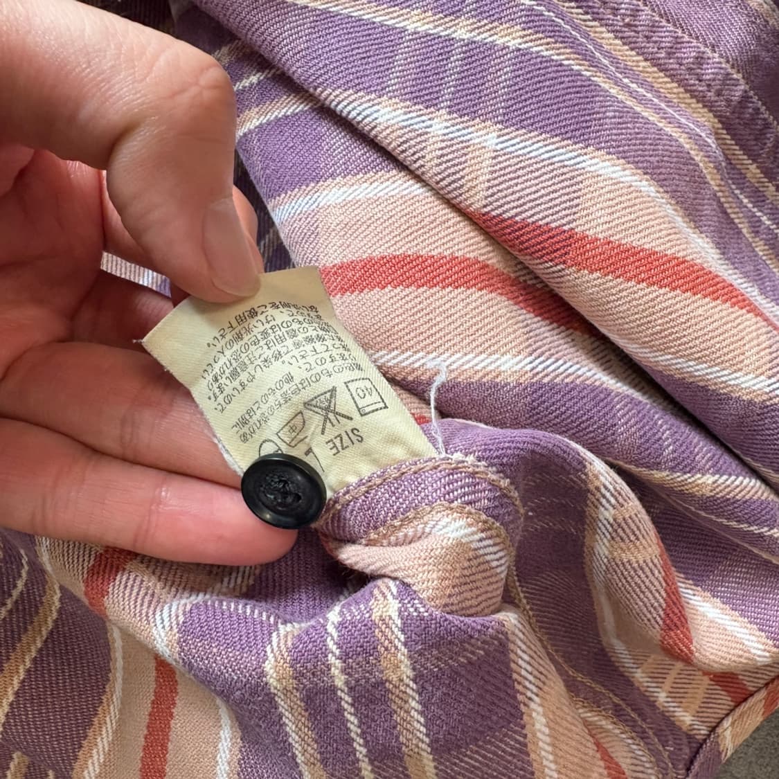 리바이스 정품 체크 해비 코튼 셔츠 상품이미지10