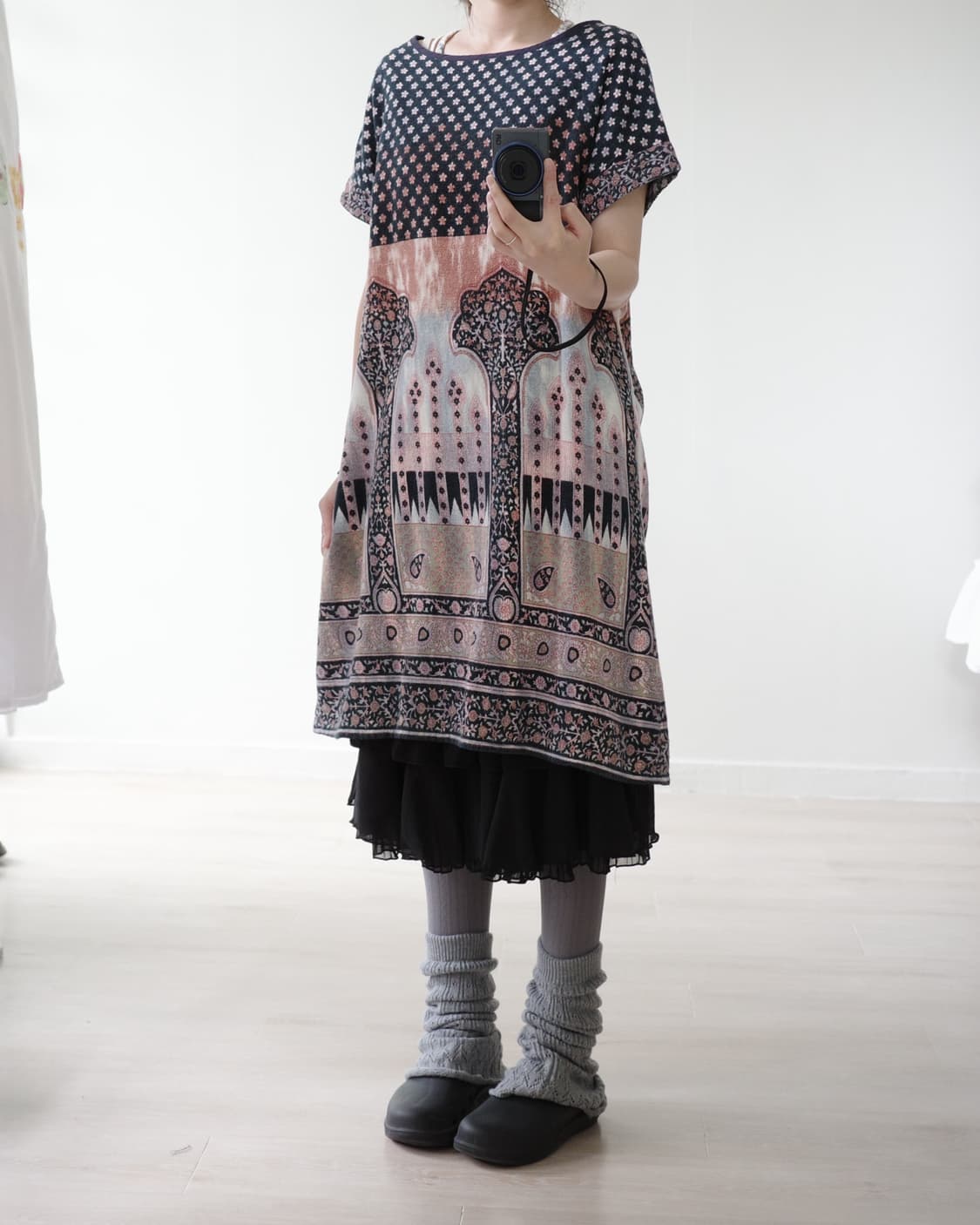  Floral pattern one-piece 상품이미지2