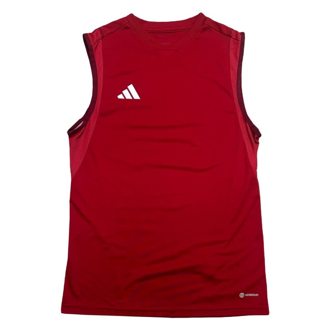 ADIDAS 레드 슬리브리스 M 상품이미지1
