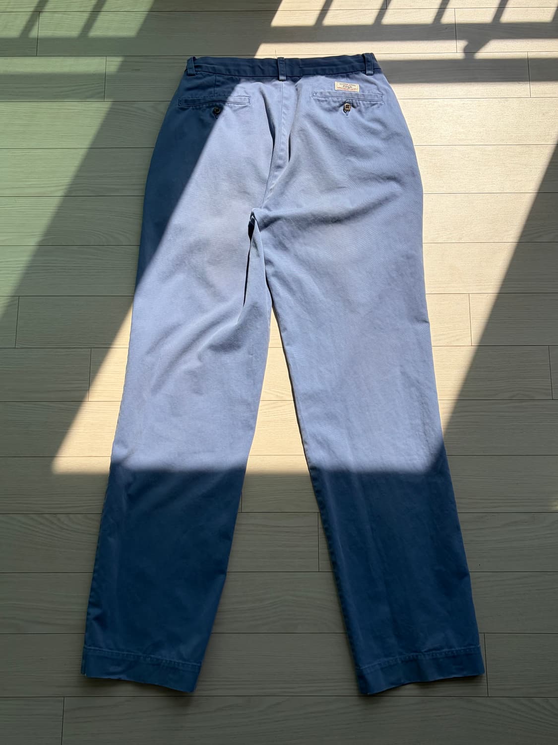 90s 빈티지 폴로 랄프로렌 더스티 블루 치노 팬츠 30 상품이미지3