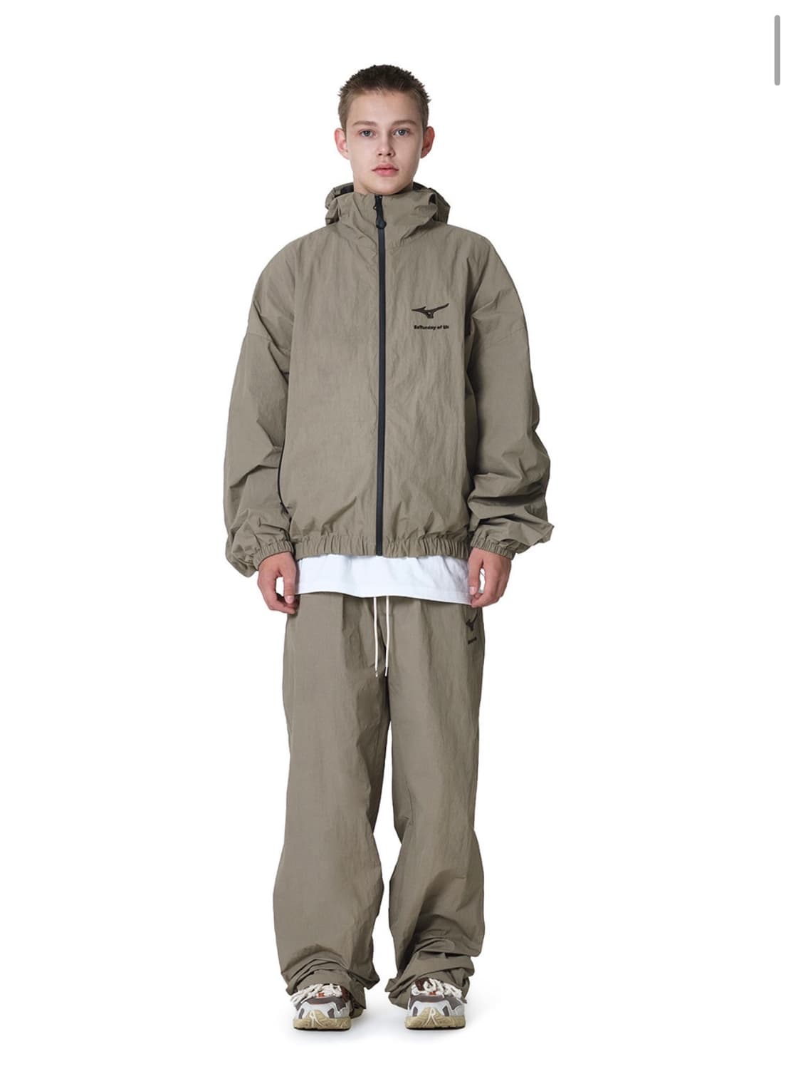 미즈노 x STU 바람막이 L사이즈 상품이미지1