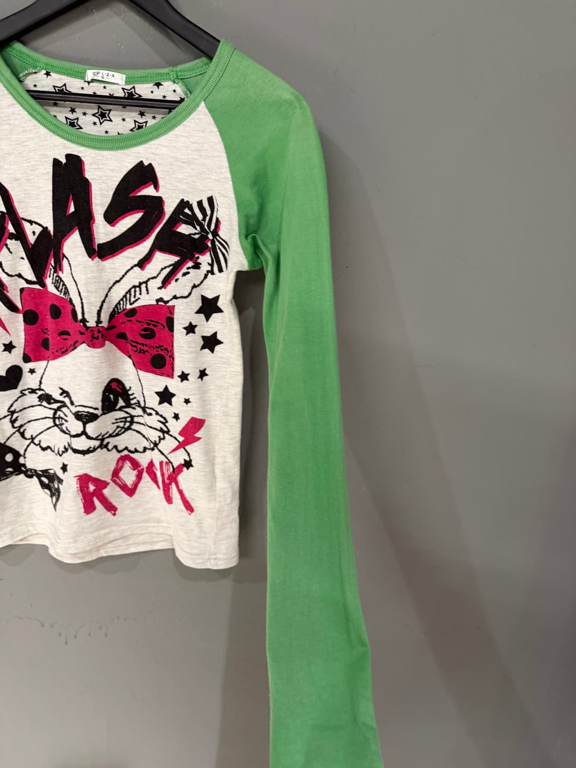 kawaii rabbit raglan long sleeve 상품이미지8