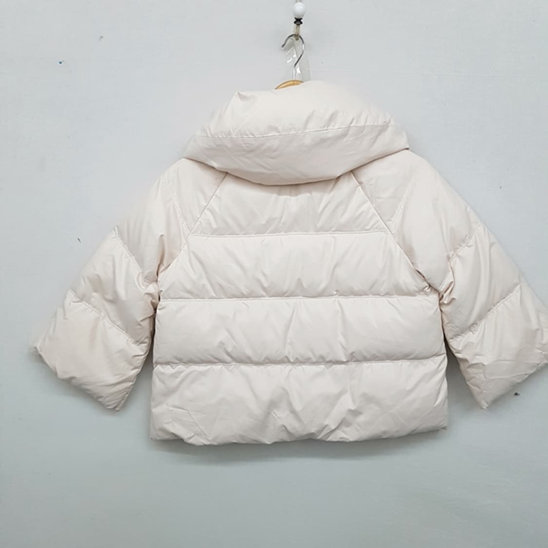 french lippee 크롭 다운 패딩 점퍼 연핑크 상품이미지5