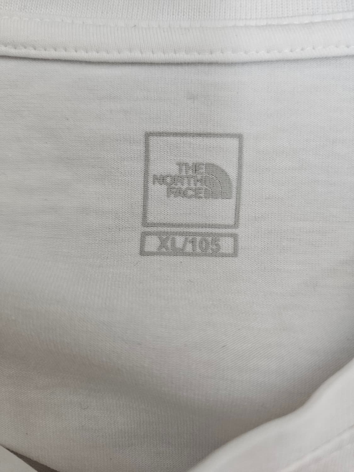 노스페이스 화이트 반팔 티셔츠 105 상품이미지3