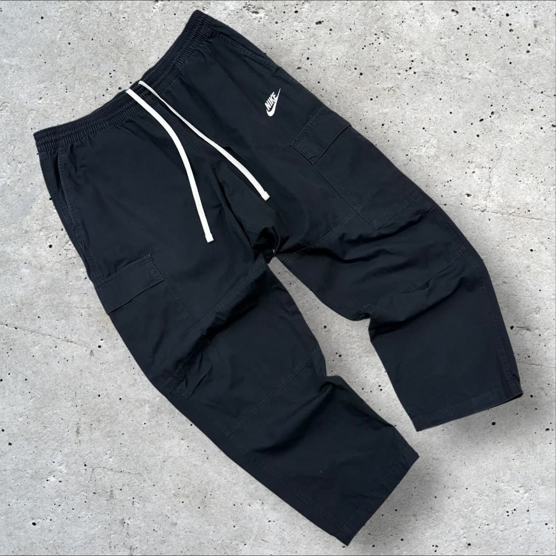 [XL] 나이키 스우시 블랙 카고 바지 C95 상품이미지1