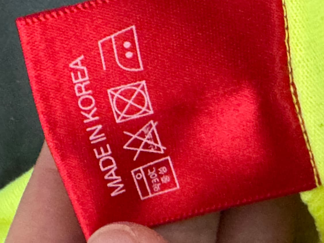 슈프림(Supreme) 네온 컬러 티셔츠 상품이미지3