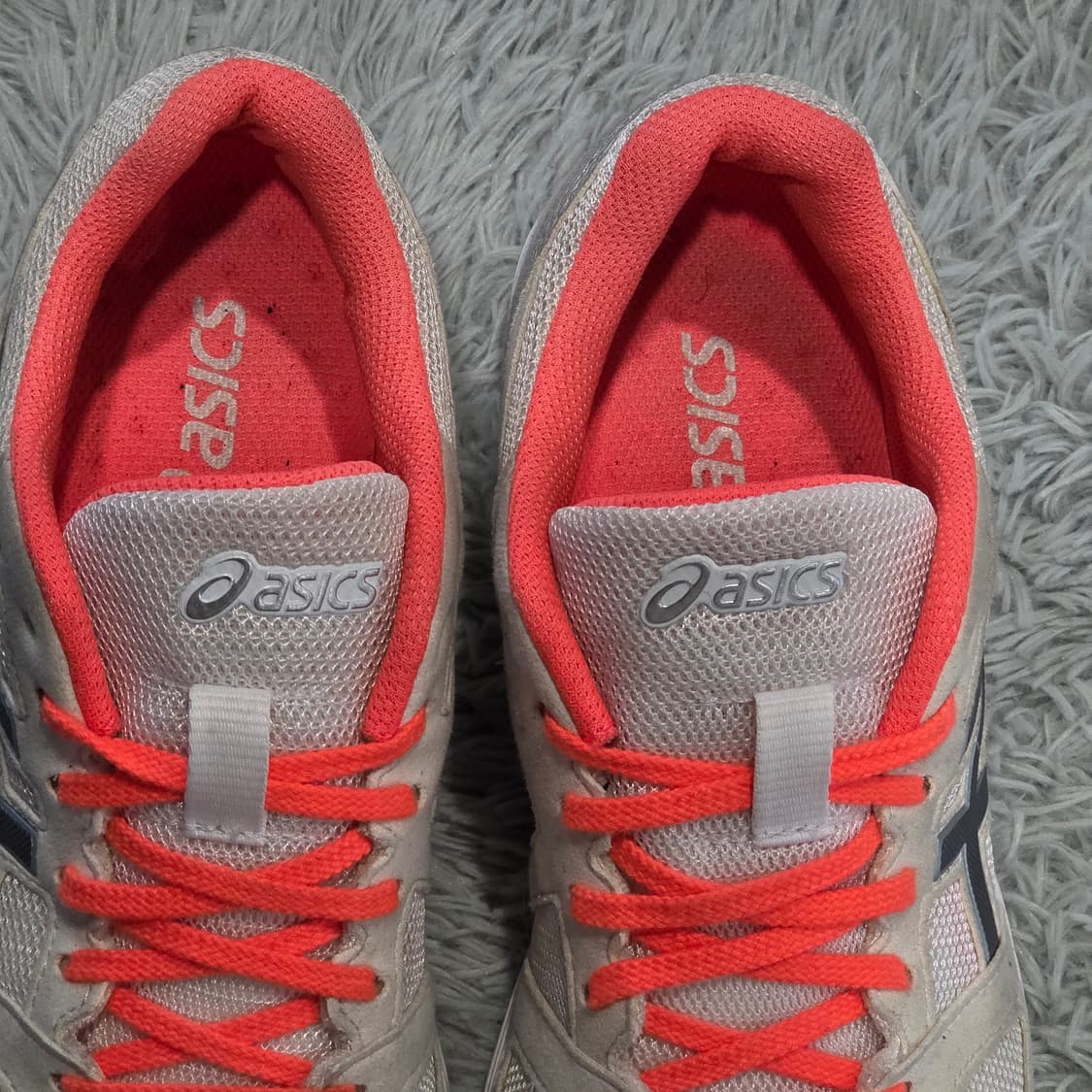 5q-13:아식스 라이트레이서 TJL519 화이트-코랄 (24.0cm) 상품이미지6