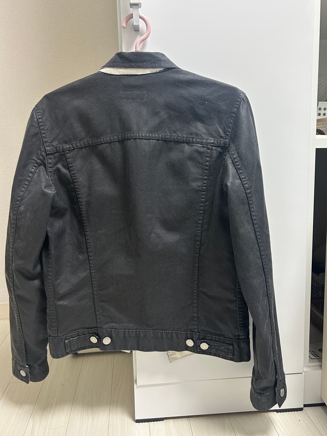 드리스반노튼 14aw 페인트 데님자켓 상품이미지2