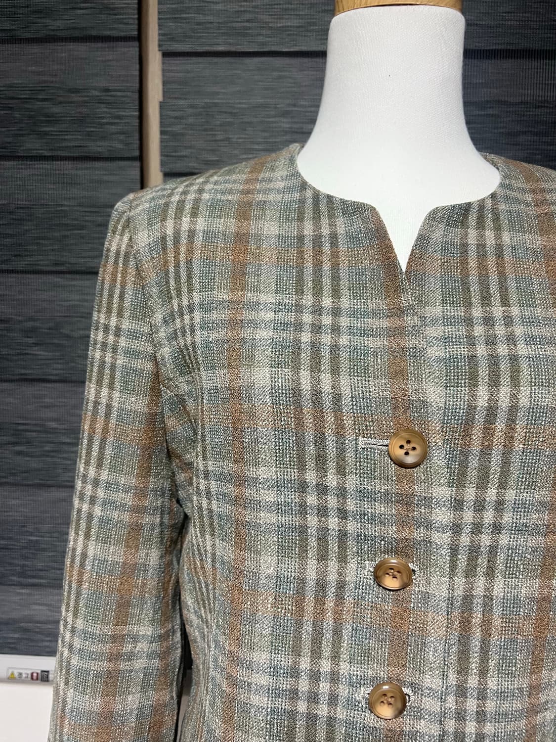 체크 자켓  상품이미지2