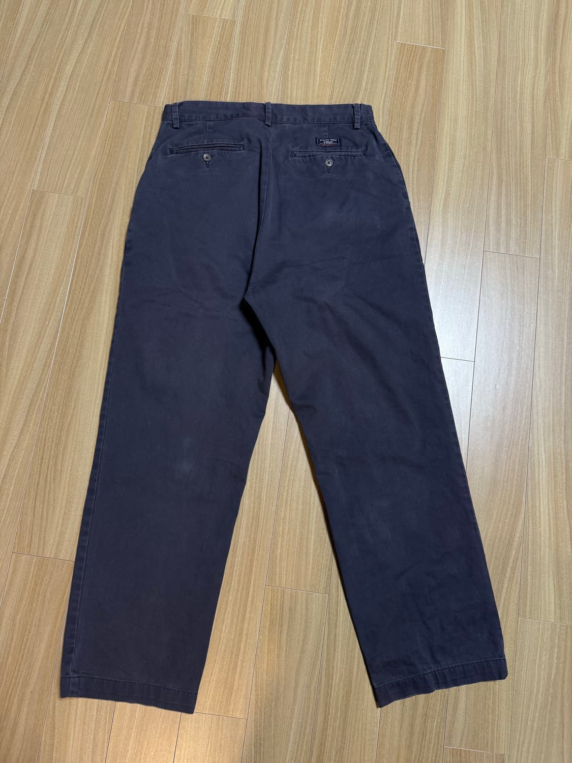 90s 폴로 랄프로렌 노플리츠 치노 팬츠 상품이미지3