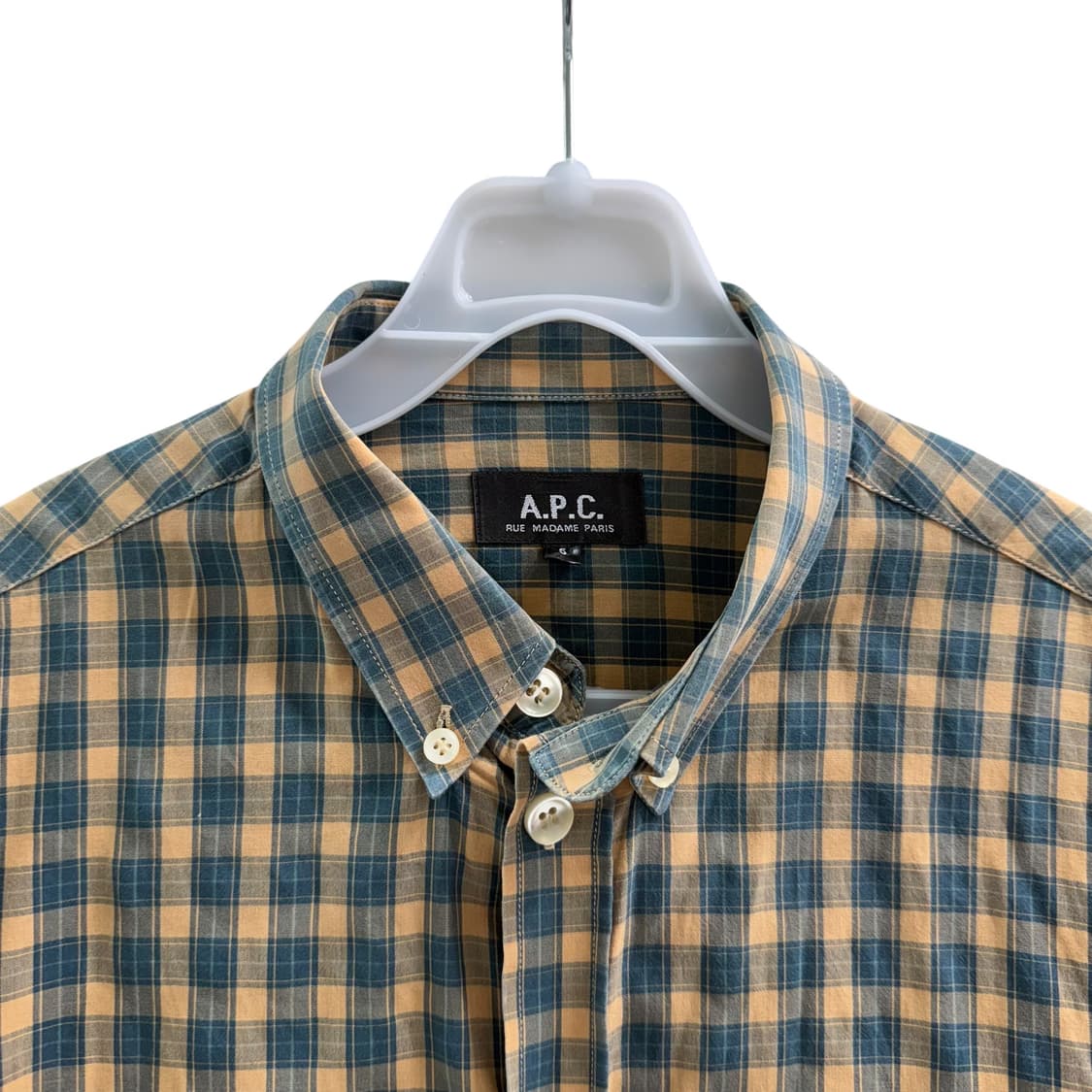 [S] A.P.C. 체크 셔츠 상품이미지5