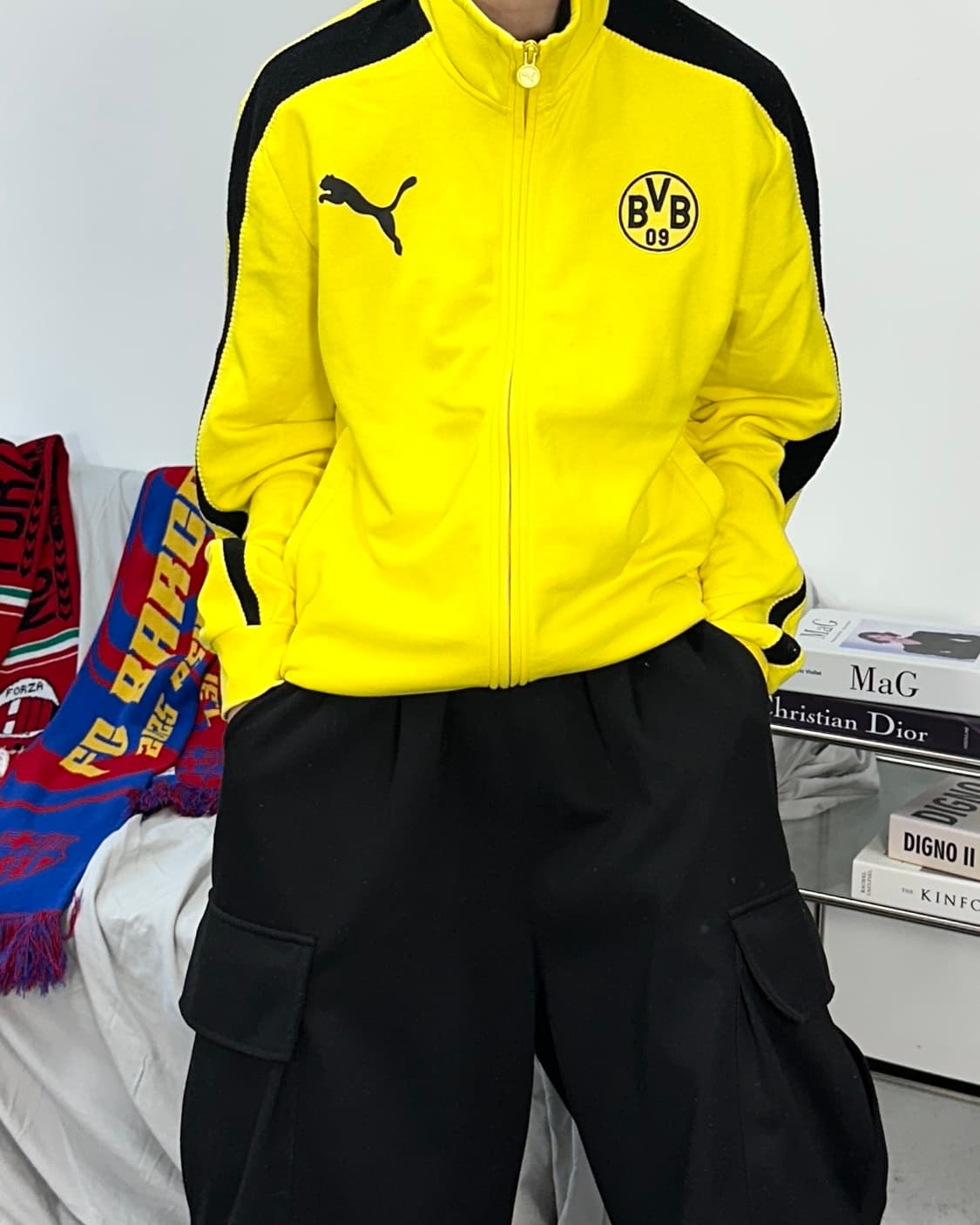 푸마 BVB 도르트문트 트랙탑 져지 L 상품이미지1