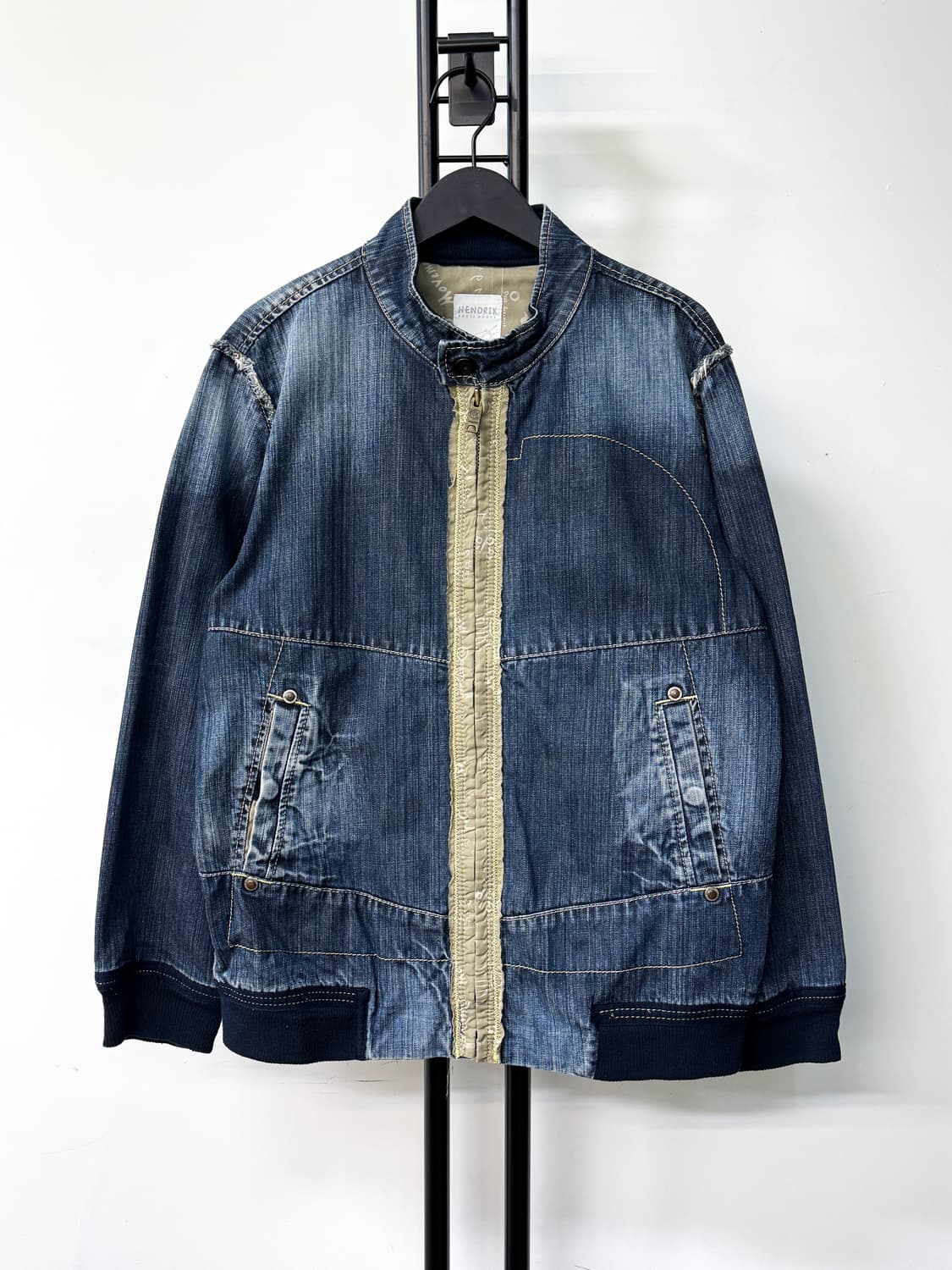 헨드릭스 Y2K 데님 집업 자켓 상품이미지1