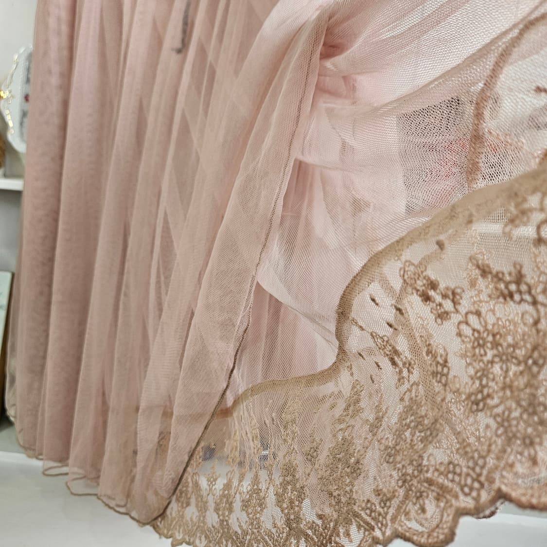 코르셋 튤 레이스 스커트 상품이미지5