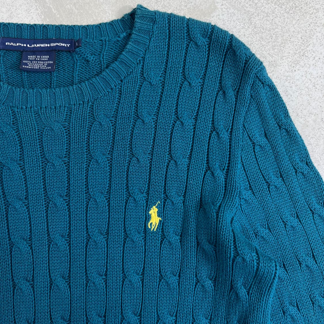 랄프로렌 스포트 케이블 니트 스웨터 상품이미지2