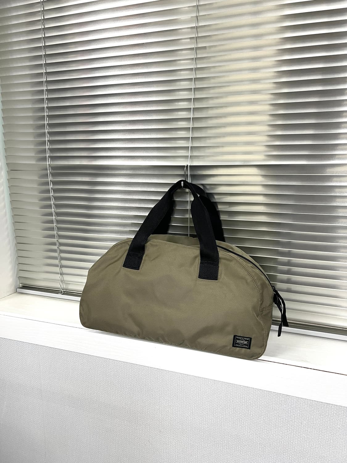 PORTER ROUND-BOSTON BAG L(Beige)  상품이미지1
