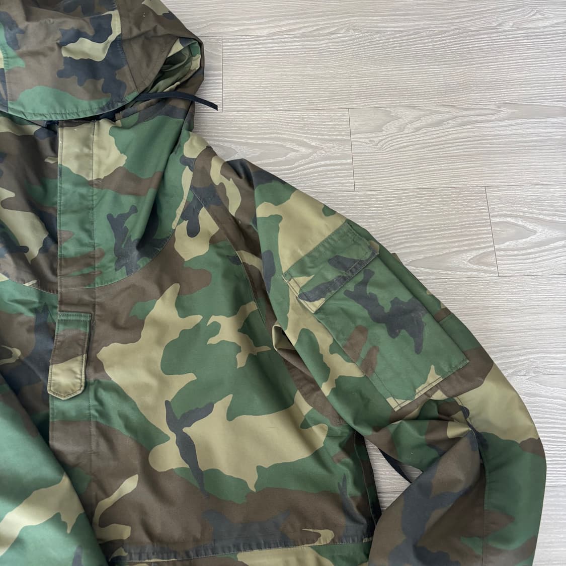 80‘s 우드랜드 카모 콜드웨더파카  상품이미지4