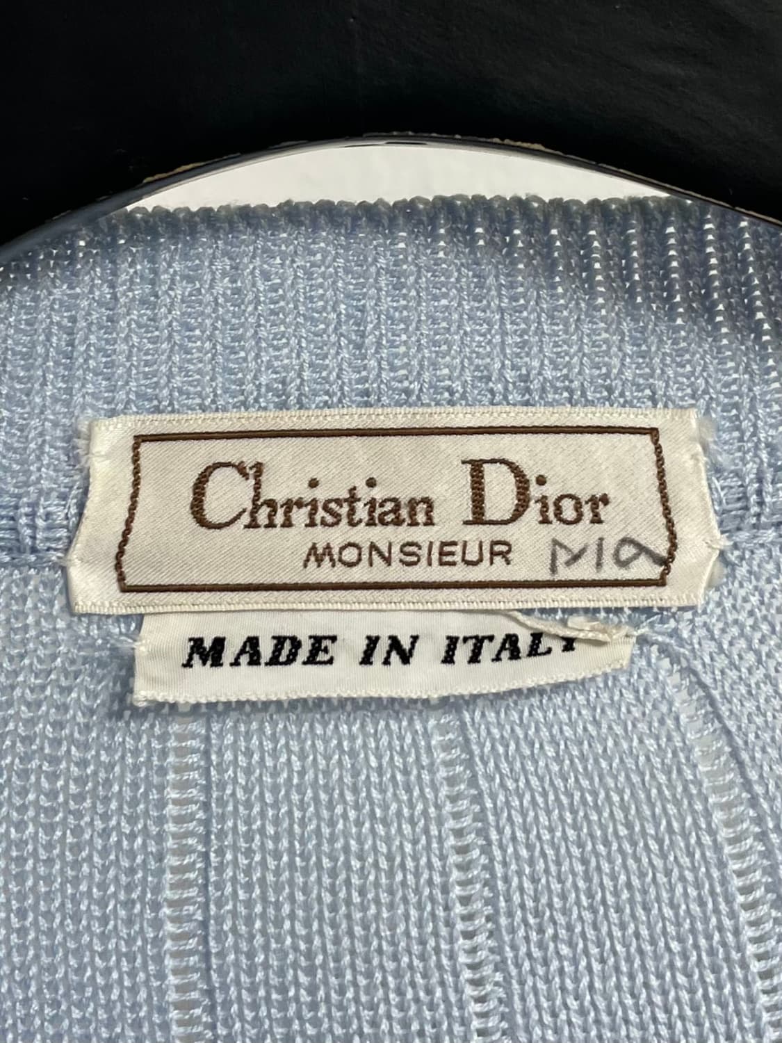 크리스찬 디올 스카이블루 니트 (on.601) 상품이미지5