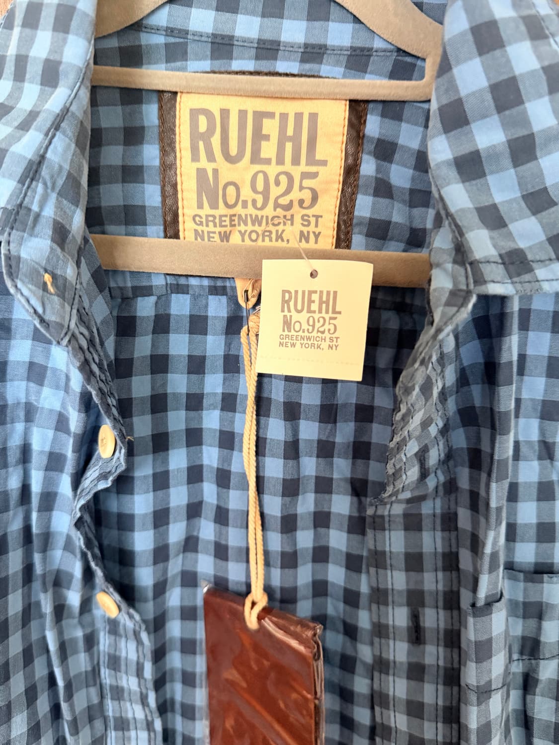 [새상품] 루엘 ruhel 체크셔츠 S 상품이미지2